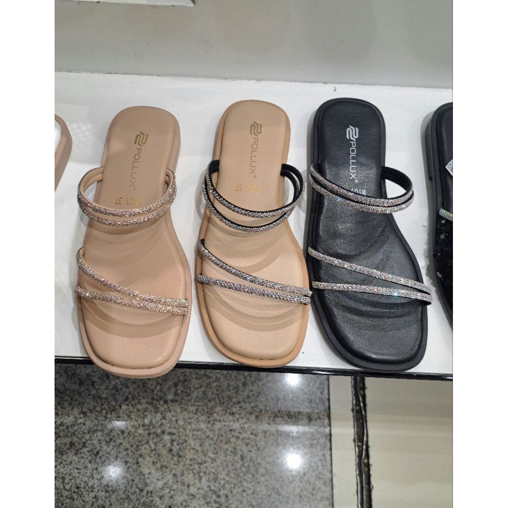Sandal wanita POLLUX "KULIT ASLI"