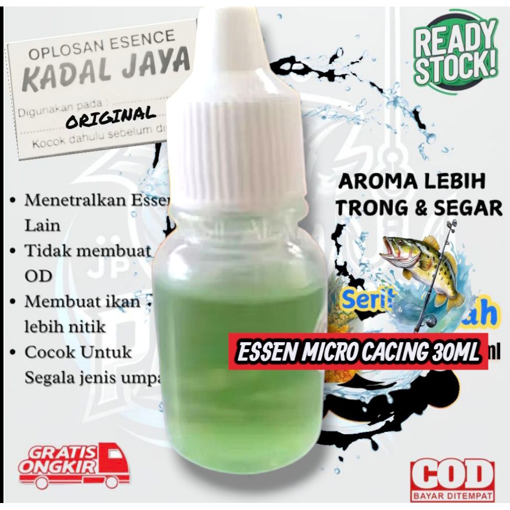 essen micro cacing hijau/(KADAL JAYA OFFICIAL)ESSEN HARIAN//ESSEN GALATAMA//ESSEN GALAPUNG//ESSEN GA