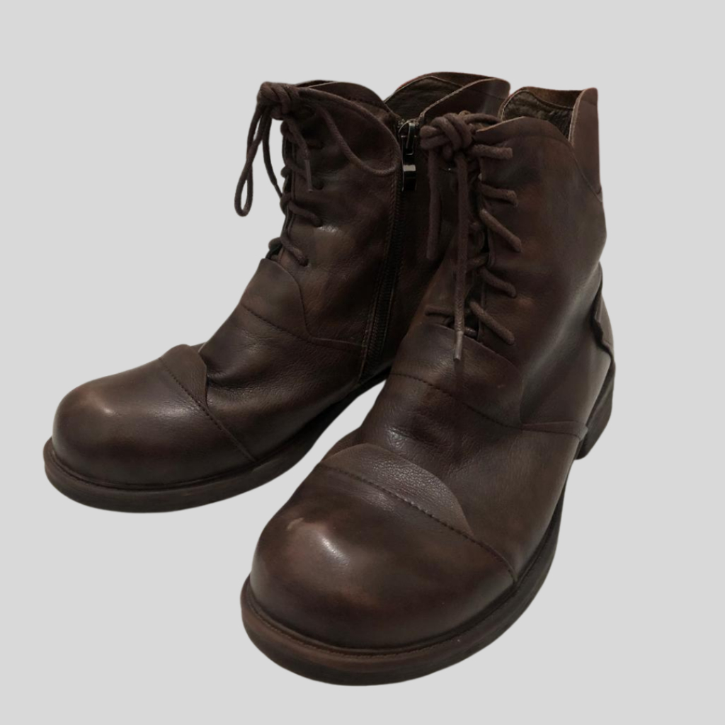 Ankle Boots - Genuine Leather | Size 39 - Insole 24.5 cm | PreLoved