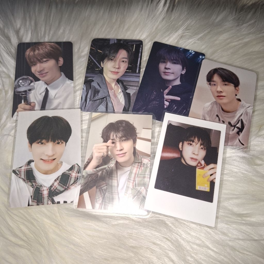 PHOTOCARD OFFICIAL SEVENTEEN AAB WONWOO CARZONE CARAT ZONE ASIA JXW BDM LD MAESTRO POB YZY FANSIGN G