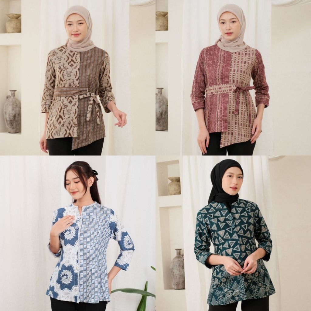 BLUS BATIK PEKALONGAN | FASHION BATIK | BATIK KUALITAS