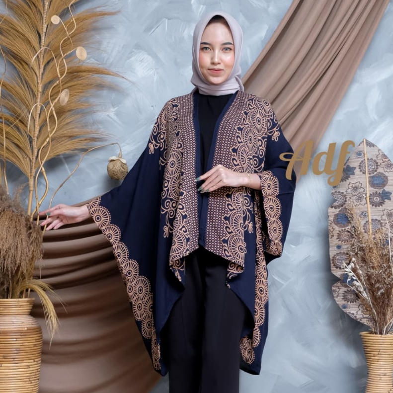 KARDIGAN BATIK OUTFIT KONDANGAN WANITA OUTER BATIK