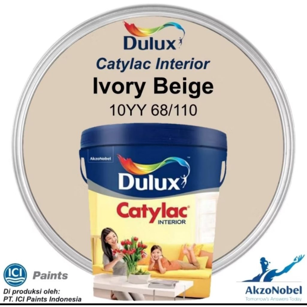 Dulux catylac 25 kg ivory Beige