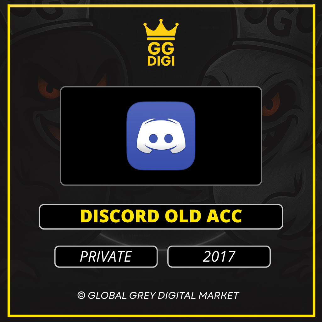 Akun Discord BERUMUR OLD 2017 | AKUN PRIBADI