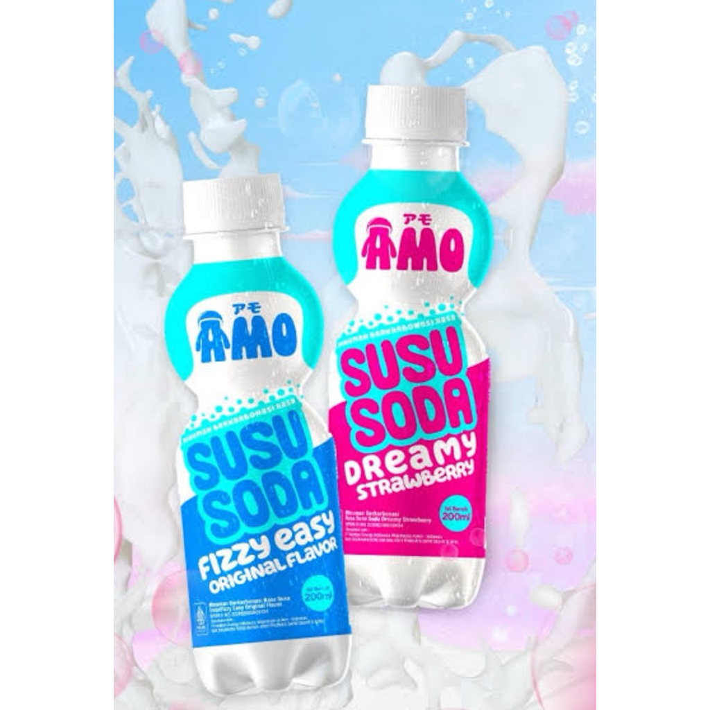 AMO Spark 200/330ml botol aneka rasa