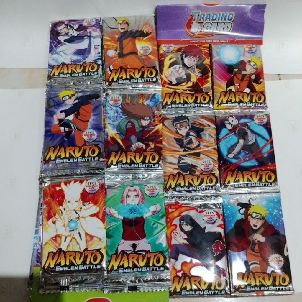 kartu naruto new/kartu naruto emblem battle