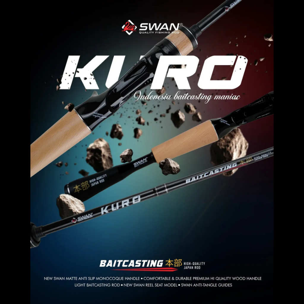 Joran Pancing - Swan Kuro Baitcasting ROD 180