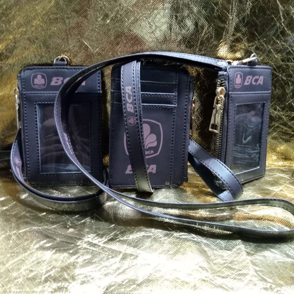gantungan+dompet id card BCA lanyard id card BCA berkualitas tinggi