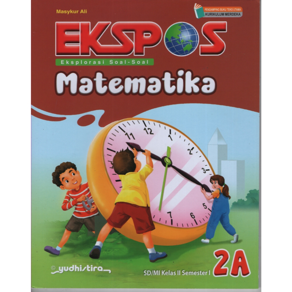 BEST SELLER PAKET EKSPOS MATEMATIKA 2A & 2B SD/MI-YUDHISTIRA