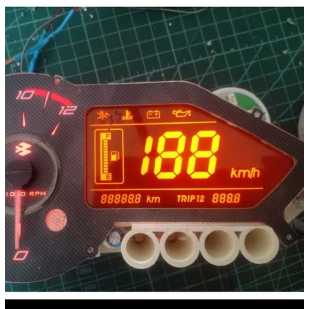 polarizer sunburn speedometer bajaj