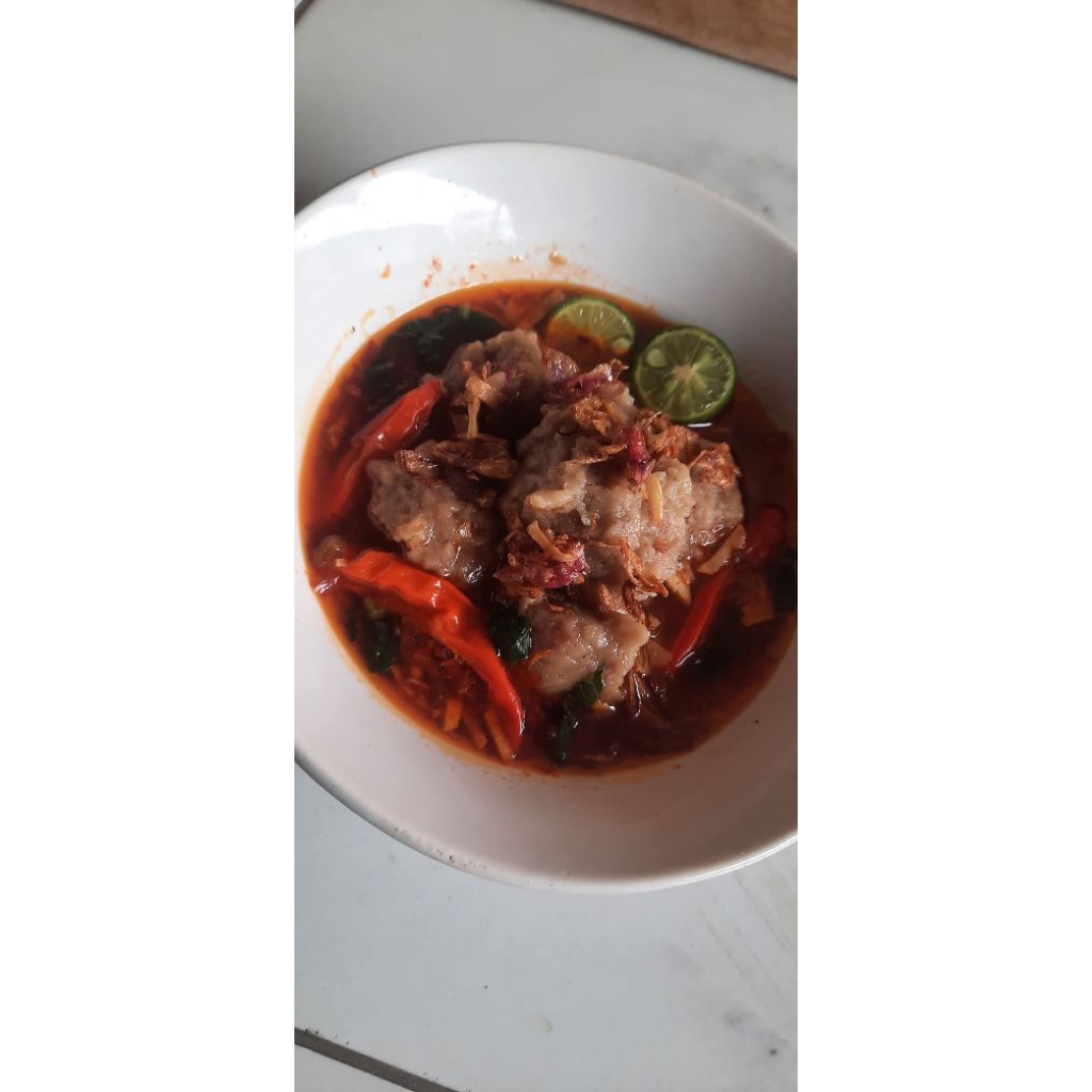 bakso kuah mercon /bakso kuah seblak
