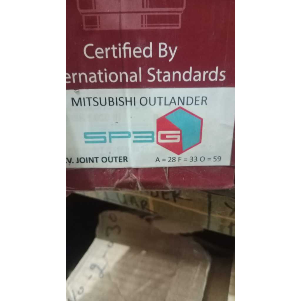 Cv Joint Only Luar Outer Mitsubishi Outlander