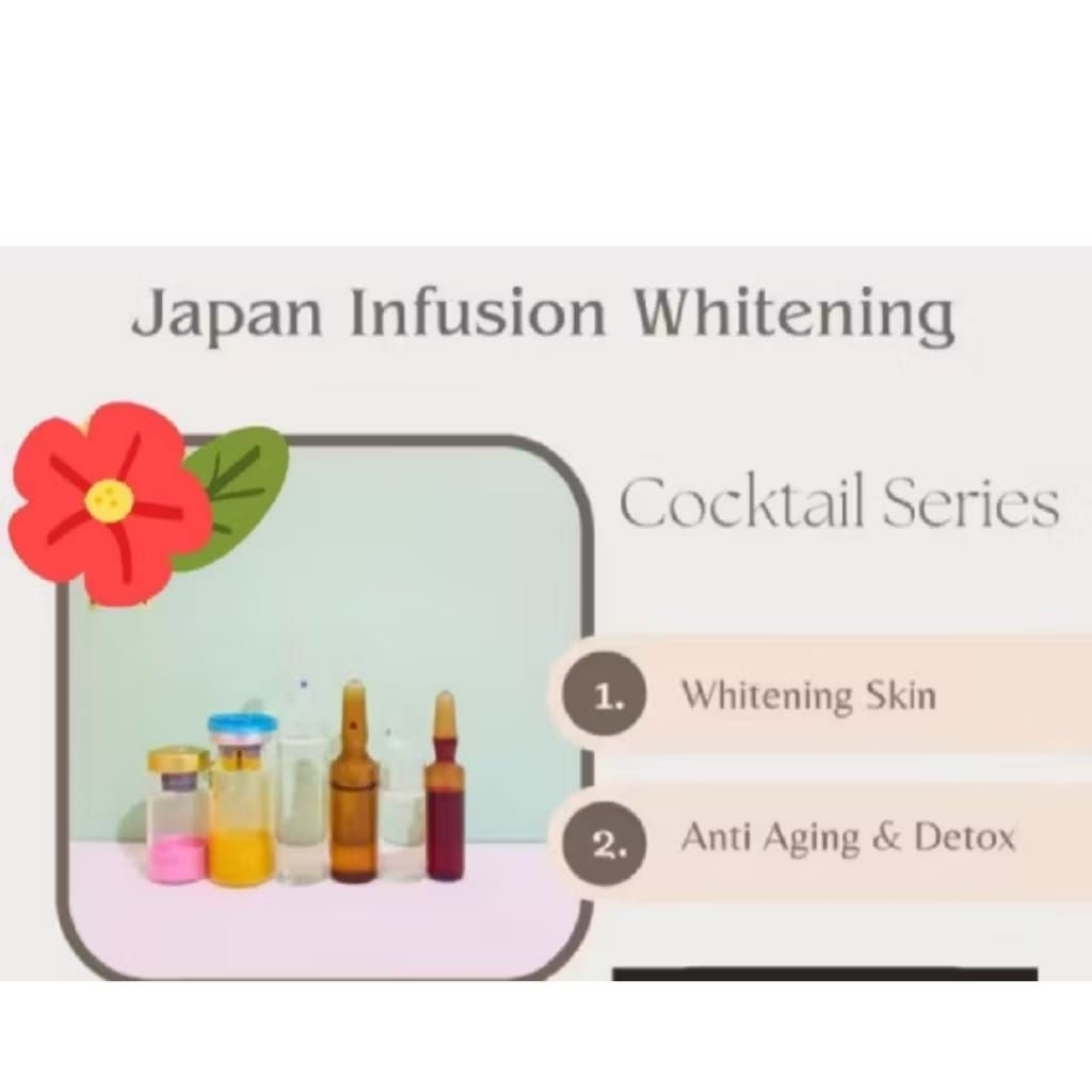 cocktail series japan infusion whitening set