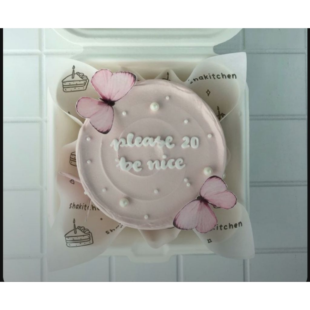 Korean Bento Cake Murah Bogor / Kue Ulang Tahun Mini Bento / Korean Cake Kekinian Lucu / Hadiah Ulan