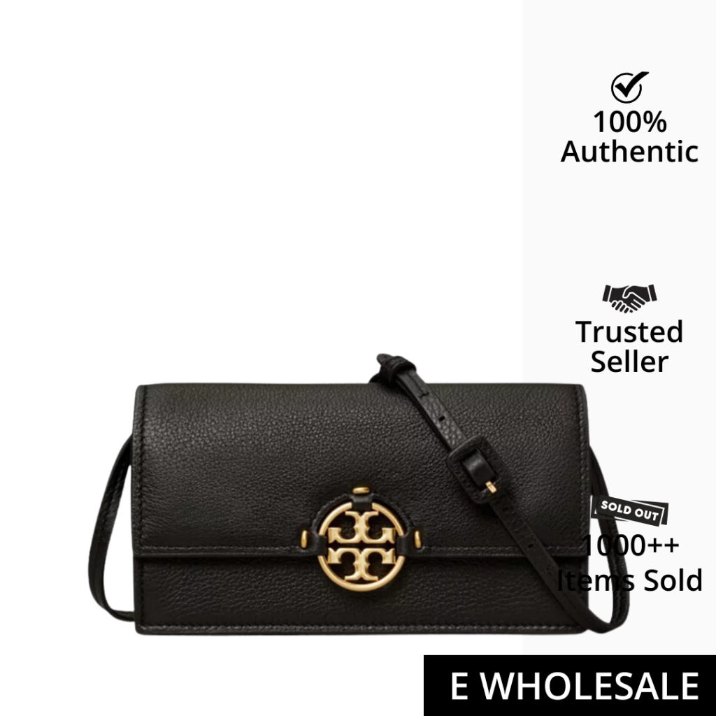 Tory Burch Miller Wallet Crossbody Black