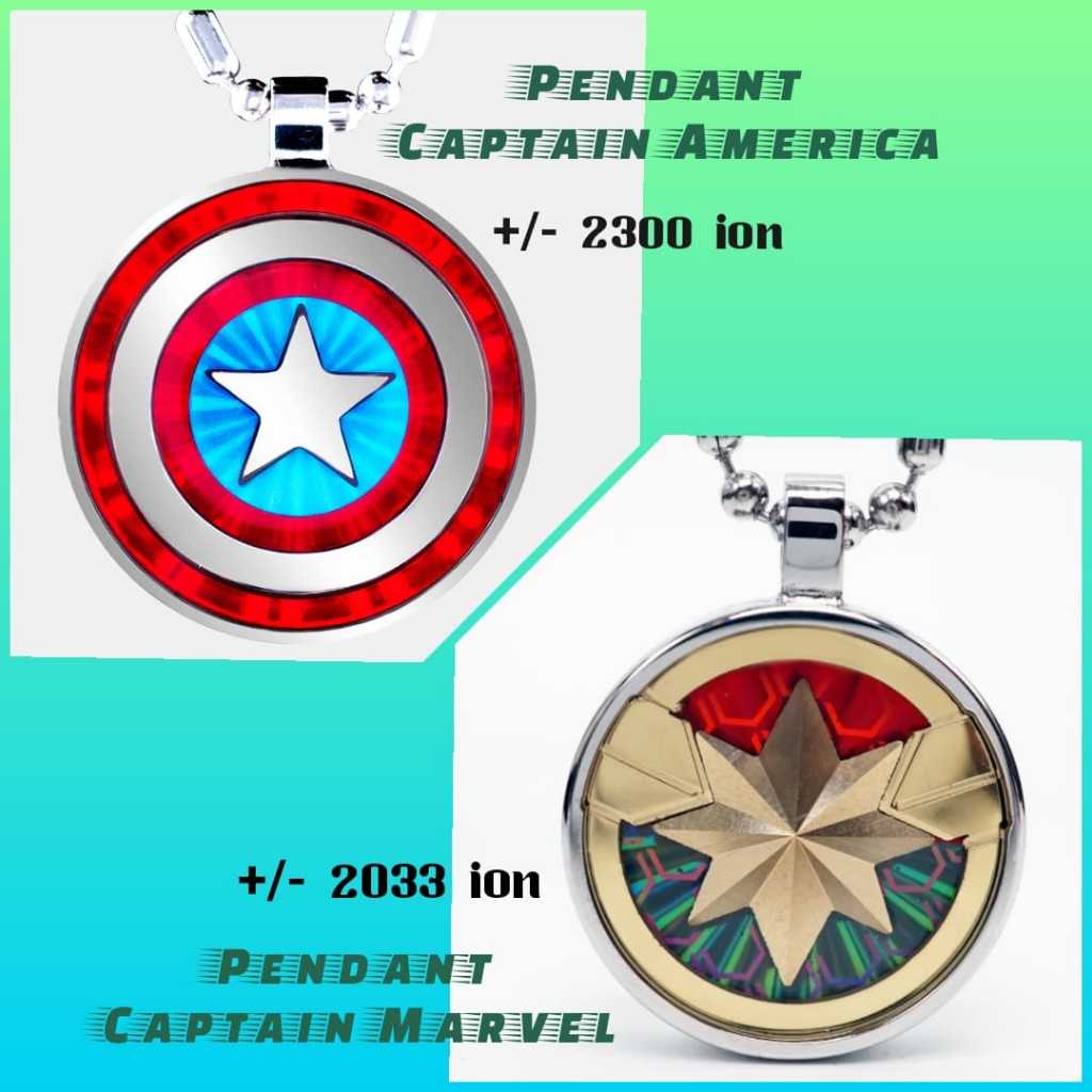 Kalung Kesehatan Marvel Dengan Batu Germanium / Pendant Marvel With Germanium Stone