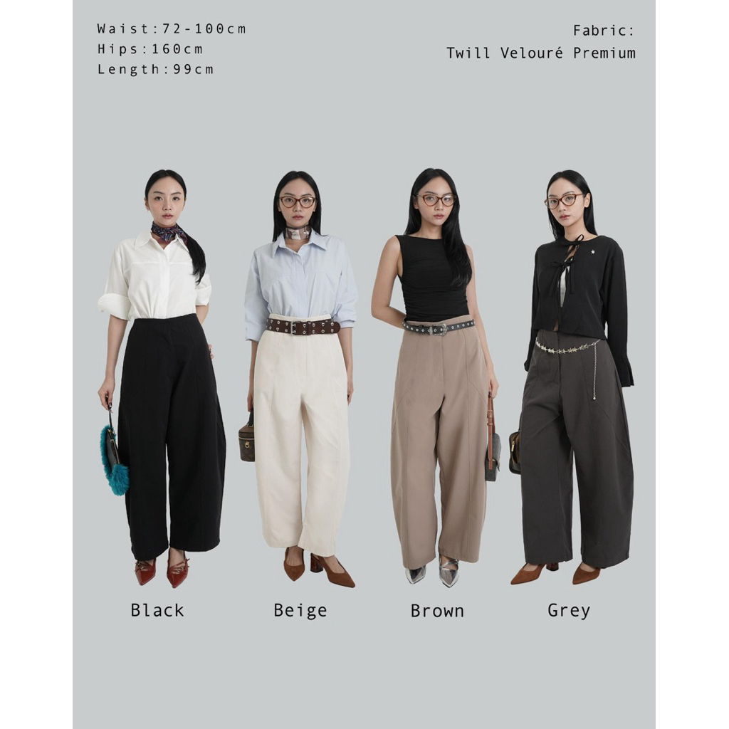New Barrel Pants / Barrel pants / celana balon / celana barrel / celana panjang