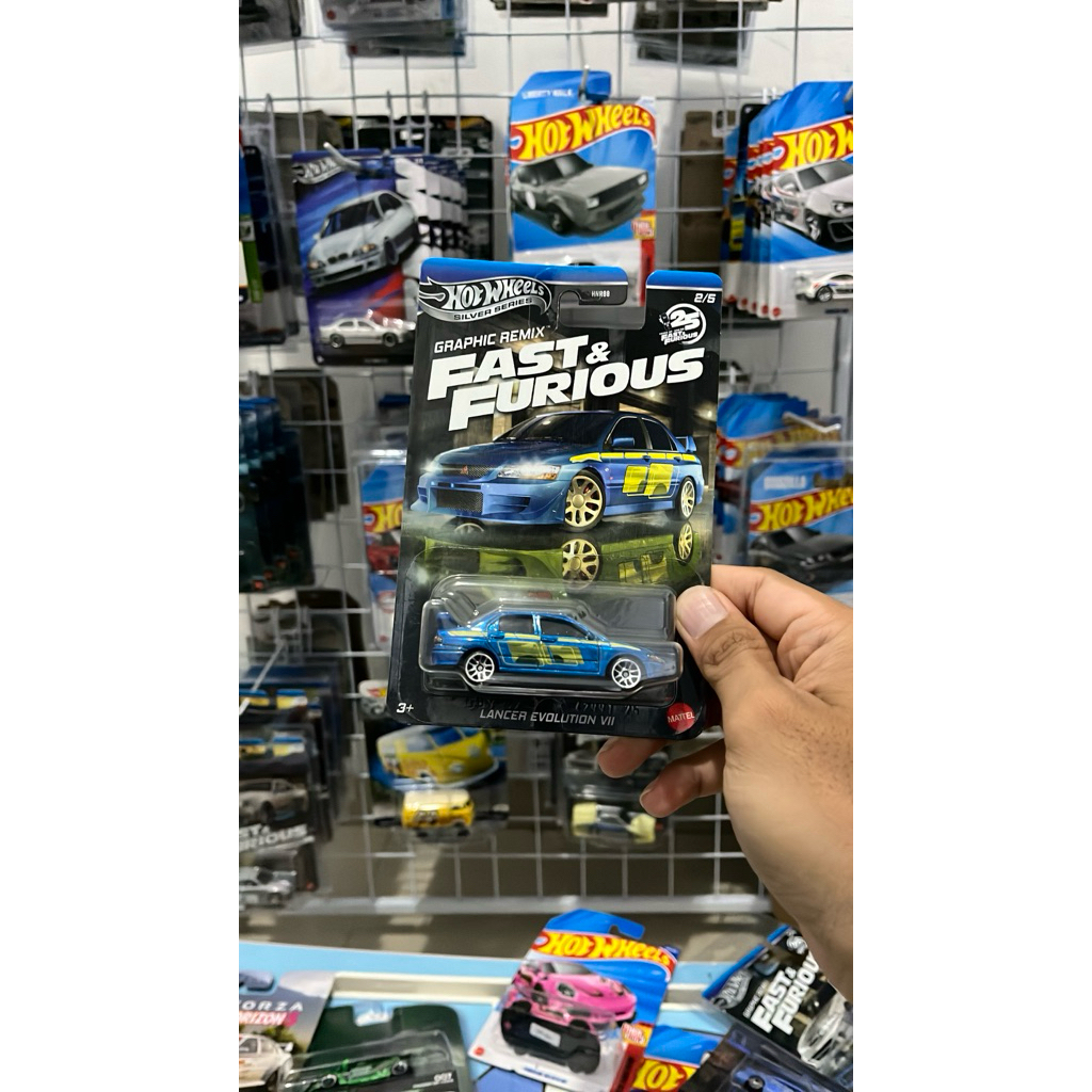 Hotwheels Mitsubishi Lancer Evolution VII