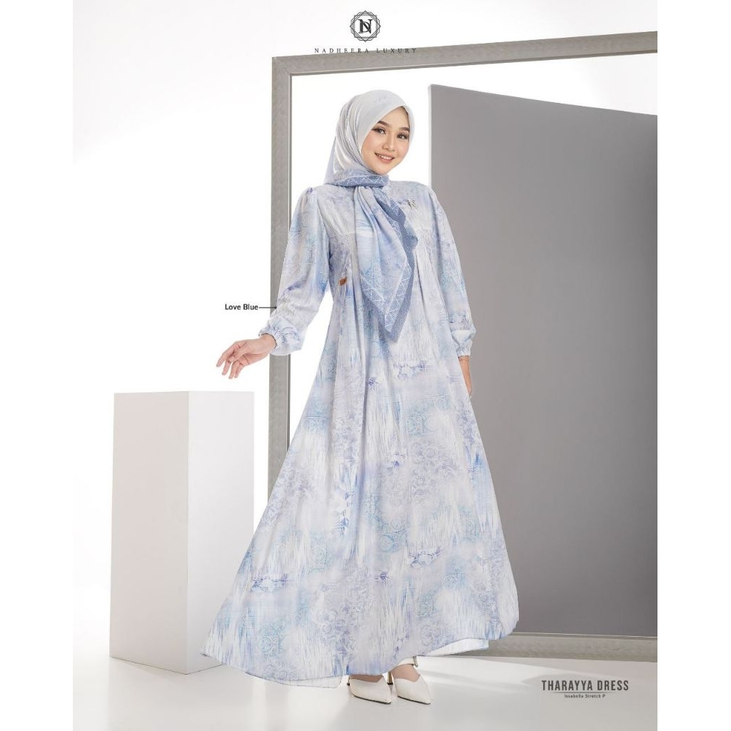 THARAYYA DRESS BY NADHEERA LUXURY √ Gamis motif √ Gamis premium √ Gamis nadheera