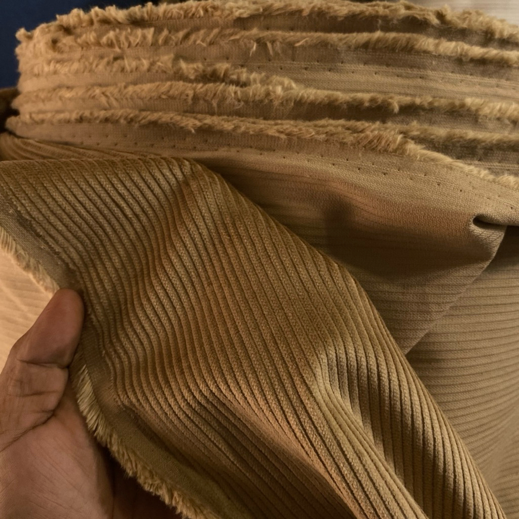 corduroy kain katun corduroy tebal kain meteran harga per 0.5 meter