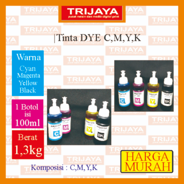 Tinta Dye 100ml (Tinta print)