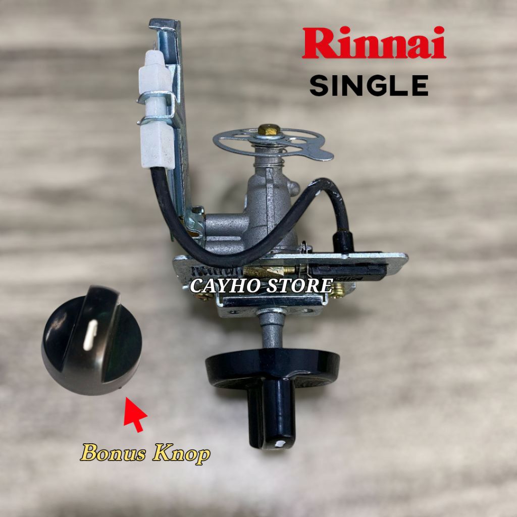 RINNAI SINGLE | MESIN PEMANTIK API KOMPOR GAS RINNAI ORIGINAL 1 TUNGKU / 2 TUNGKU