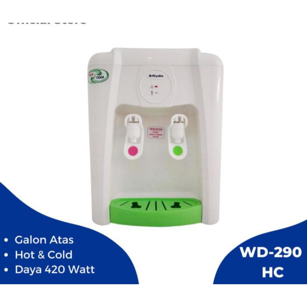 DISPENSER MIYAKO WD-290PHC Hot ang Cool / WD 290 PHC