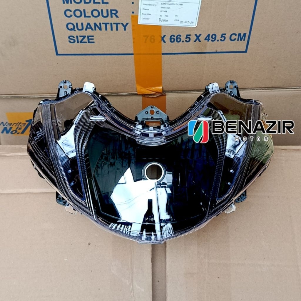 Lampu Depan Yamah Mio M3/Mio 125/ Mio Z Hitam Custom