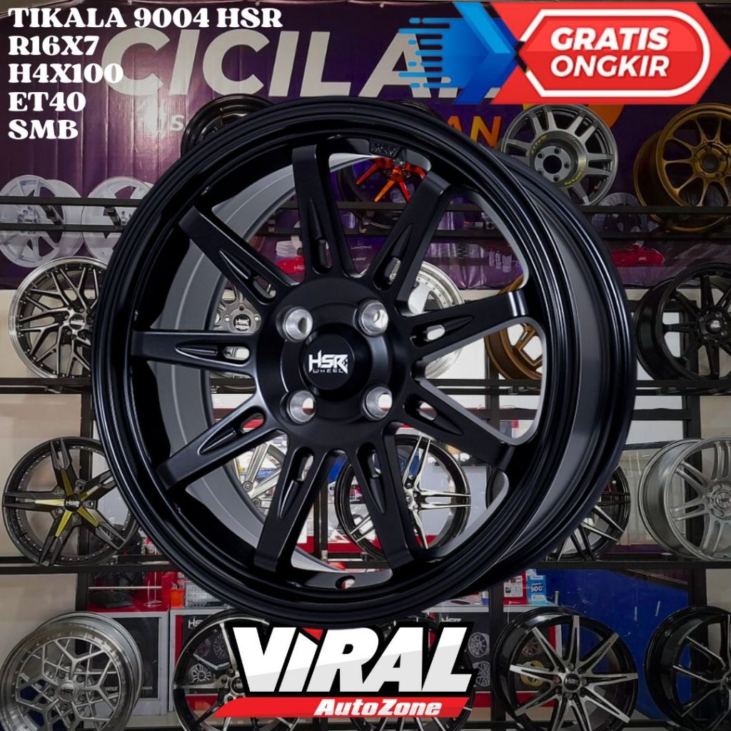 Velg Mobil Calya, Sigra, Etios, Aerio, Ring 16 HSR TIKALA R16 Murah
