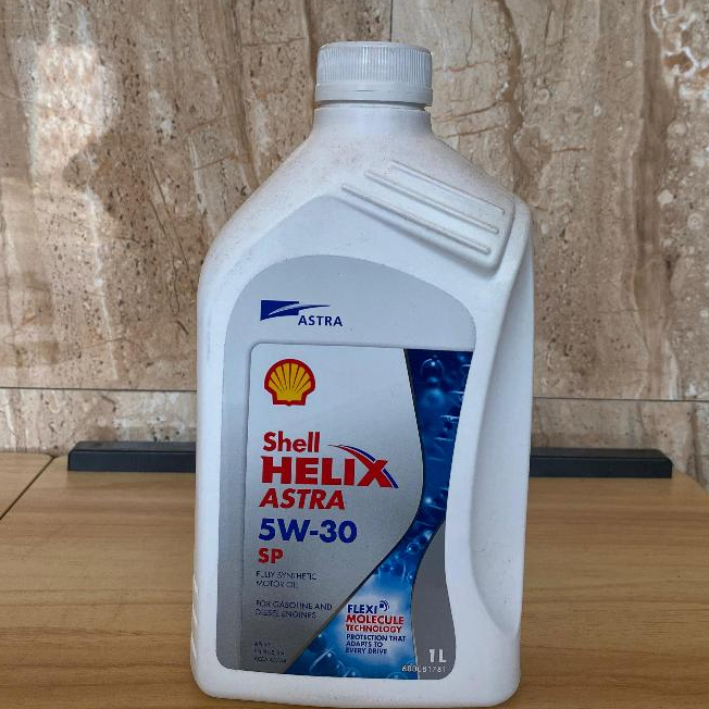 ORIGINAL Shell Helix ASTRA 5w/30 / oli shell helix astra 5w 30