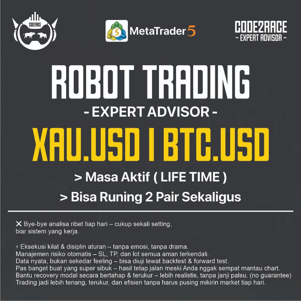 Robot Forex | XAUUSD | Expert Advisor