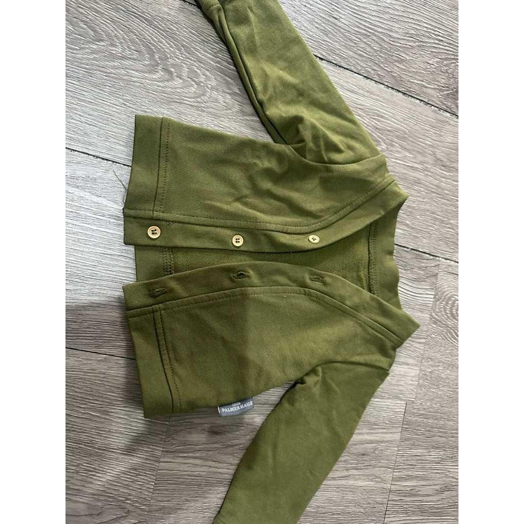 Little Palmerhaus - Baby Cardigan Avocado (Second/Bekas 2x Pakai)