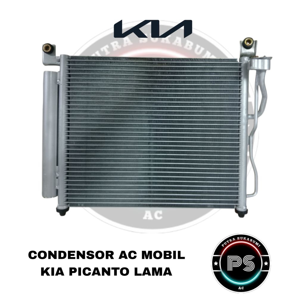 CONDENSOR KONDENSOR AC MOBIL KIA PICANTO LAMA