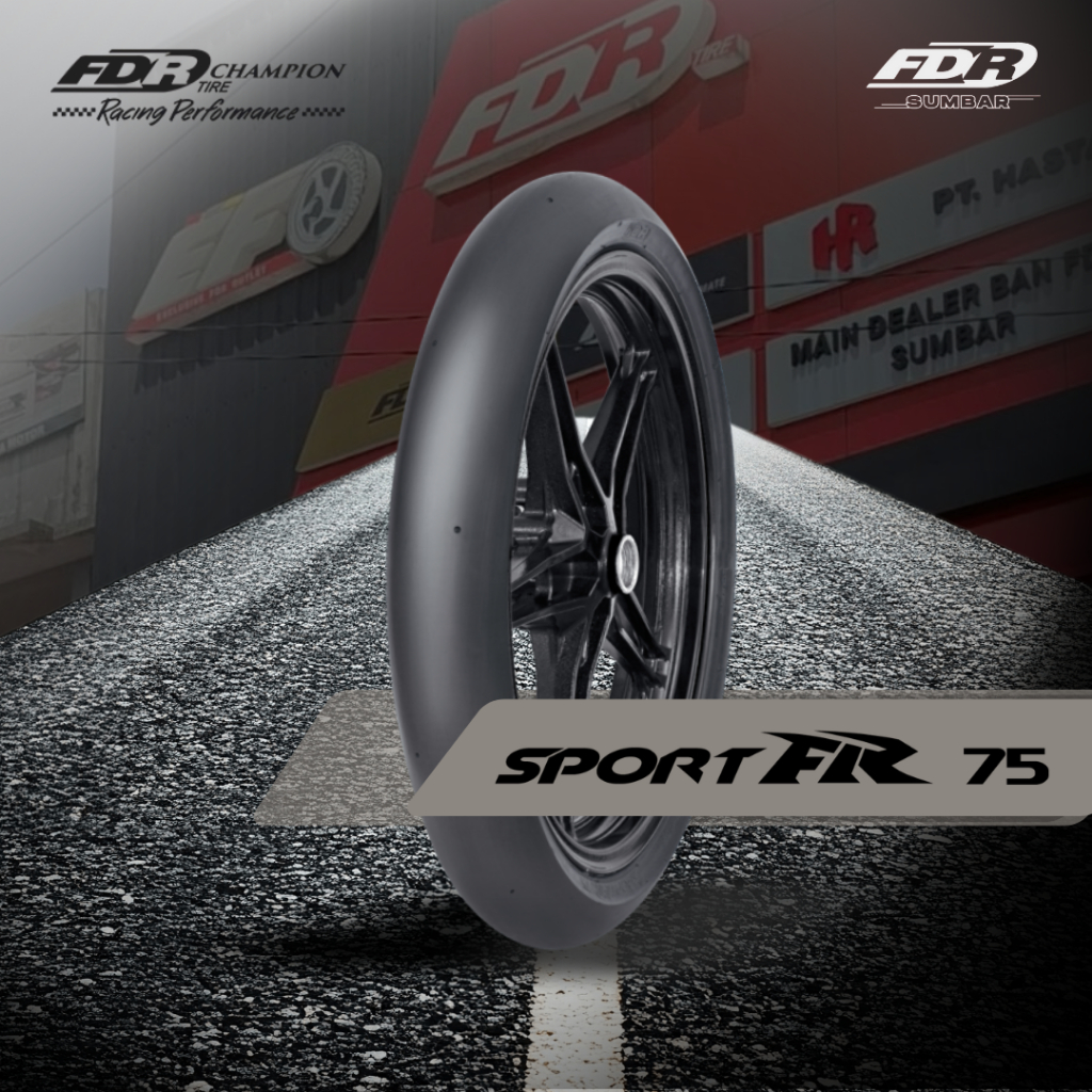 BAN MOTOR FDR TUBELESS SOFT COMPOUND FR 75 CHAMPION