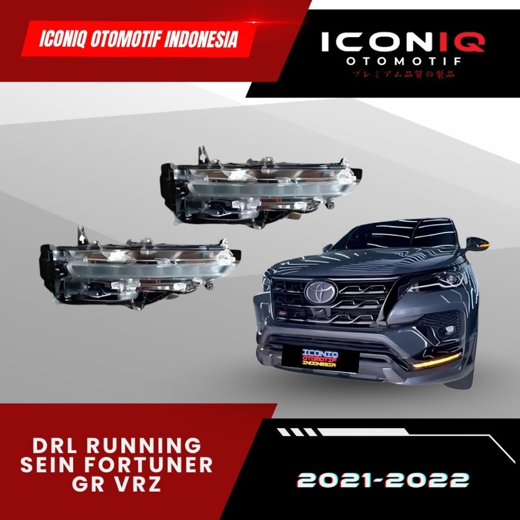 DRL RUNNING SEIN FORTUNER 2021-2022 GR VRZ