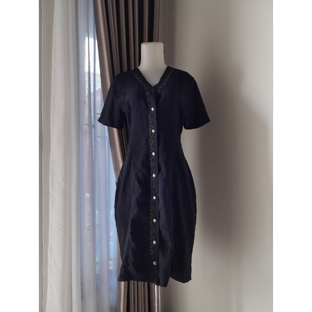 Dress Vintage, Black Vintage Dress