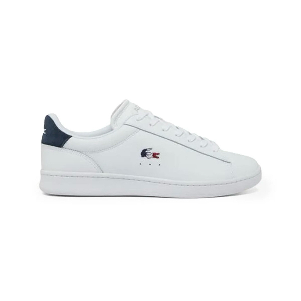 Sepatu Lacoste Pria LACOSTE MEN CARNABY SET 224 7 SMA - WHITE/NAVY Pria | 0886-L4M48SMA0111