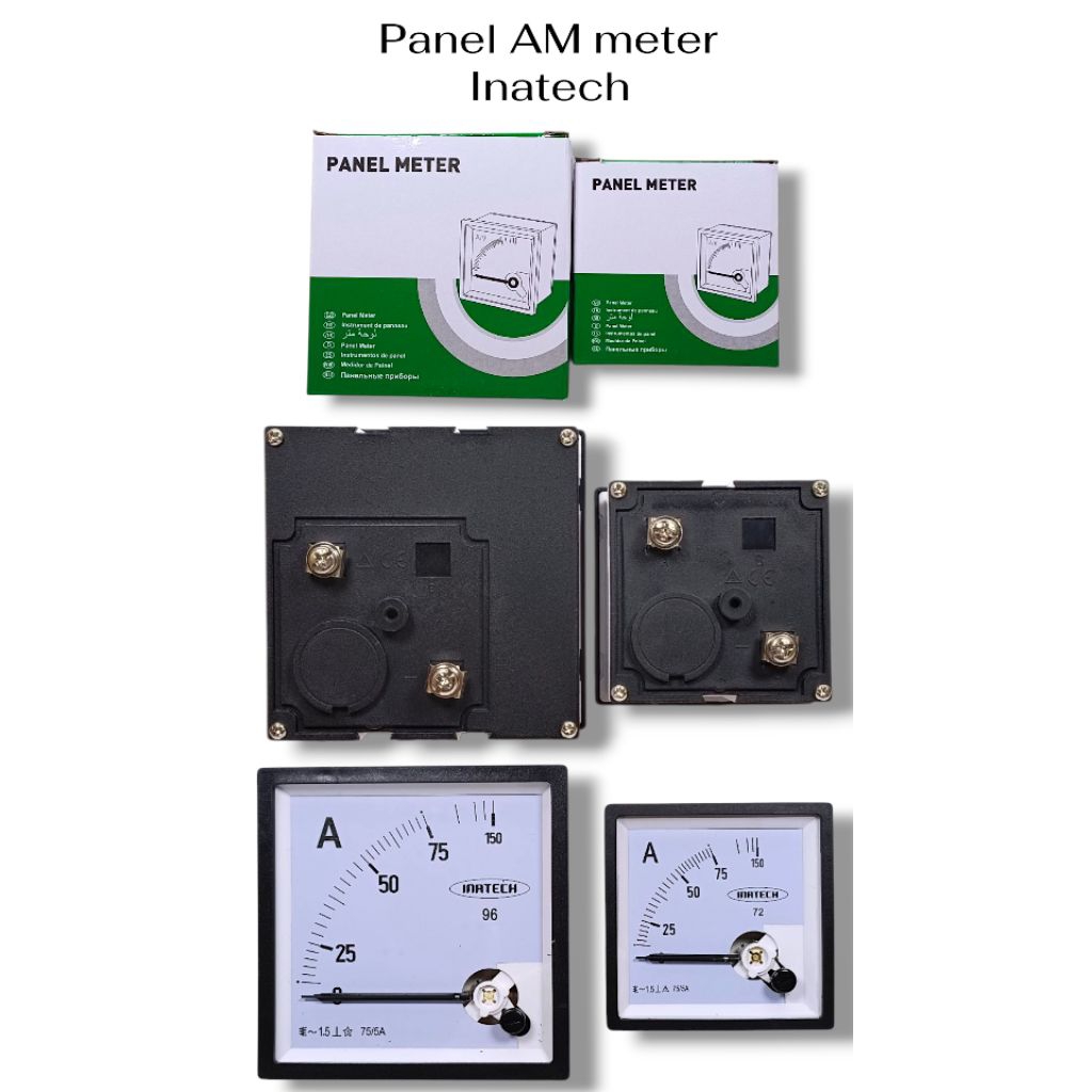 Panel Am Meter  96x96 Inatec