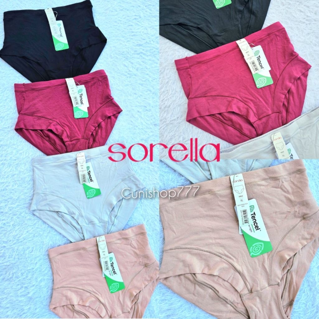 PANTY SORELLA MODAL TENCEL SUPER SOFT MAXI L XL 2XL S20-073236 CELANA DALAM CD WANITA POLOS