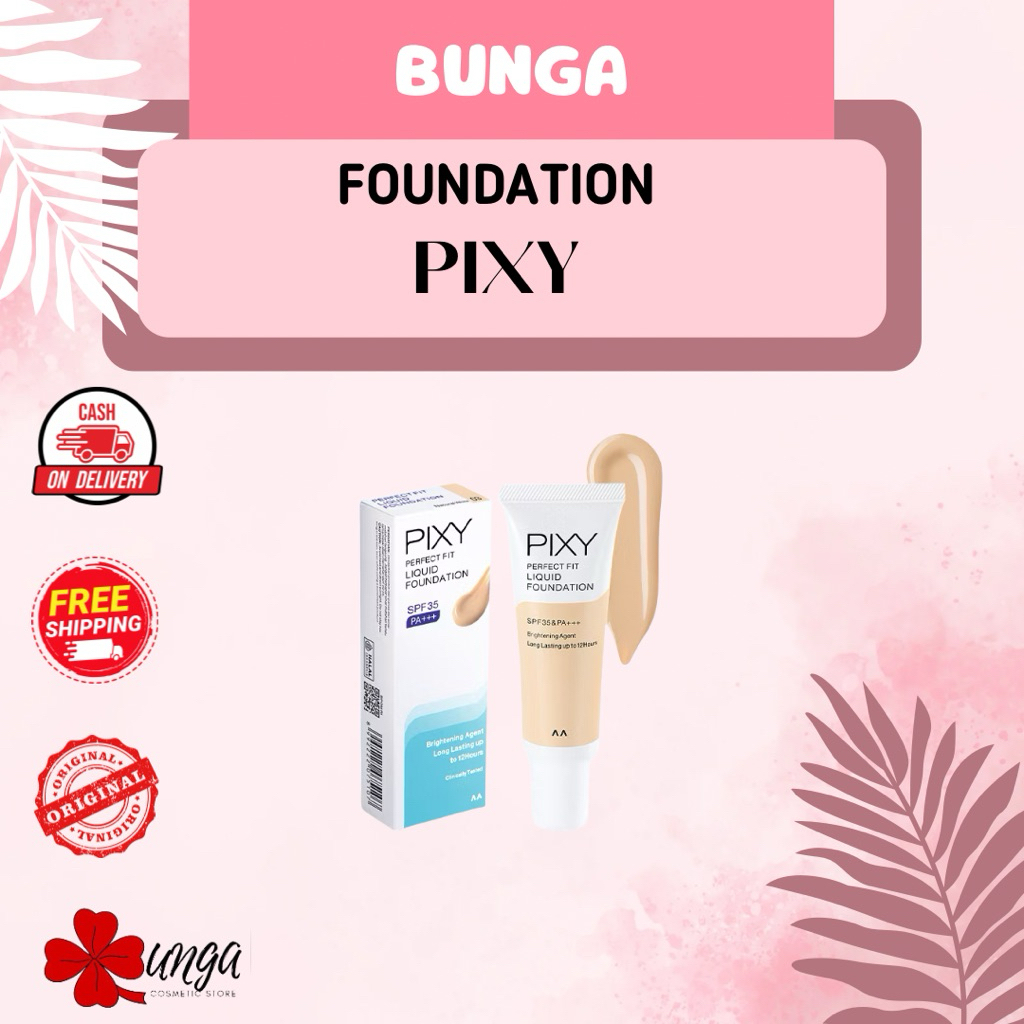BUNGA - Pixy Liquid Foundation / Liquid Foundation Pixy / Foundation Pixy / Pixy Foundation
