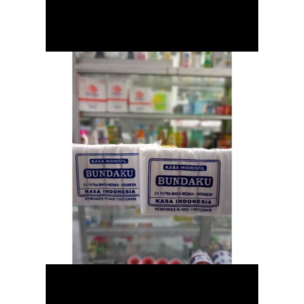 KASA VERBAN HIDROFIL BUNDAKU 10CM