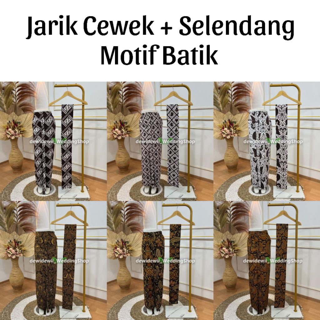 [JS] Set Jarik INSTAN STANDAR & JUMBO + Selendang