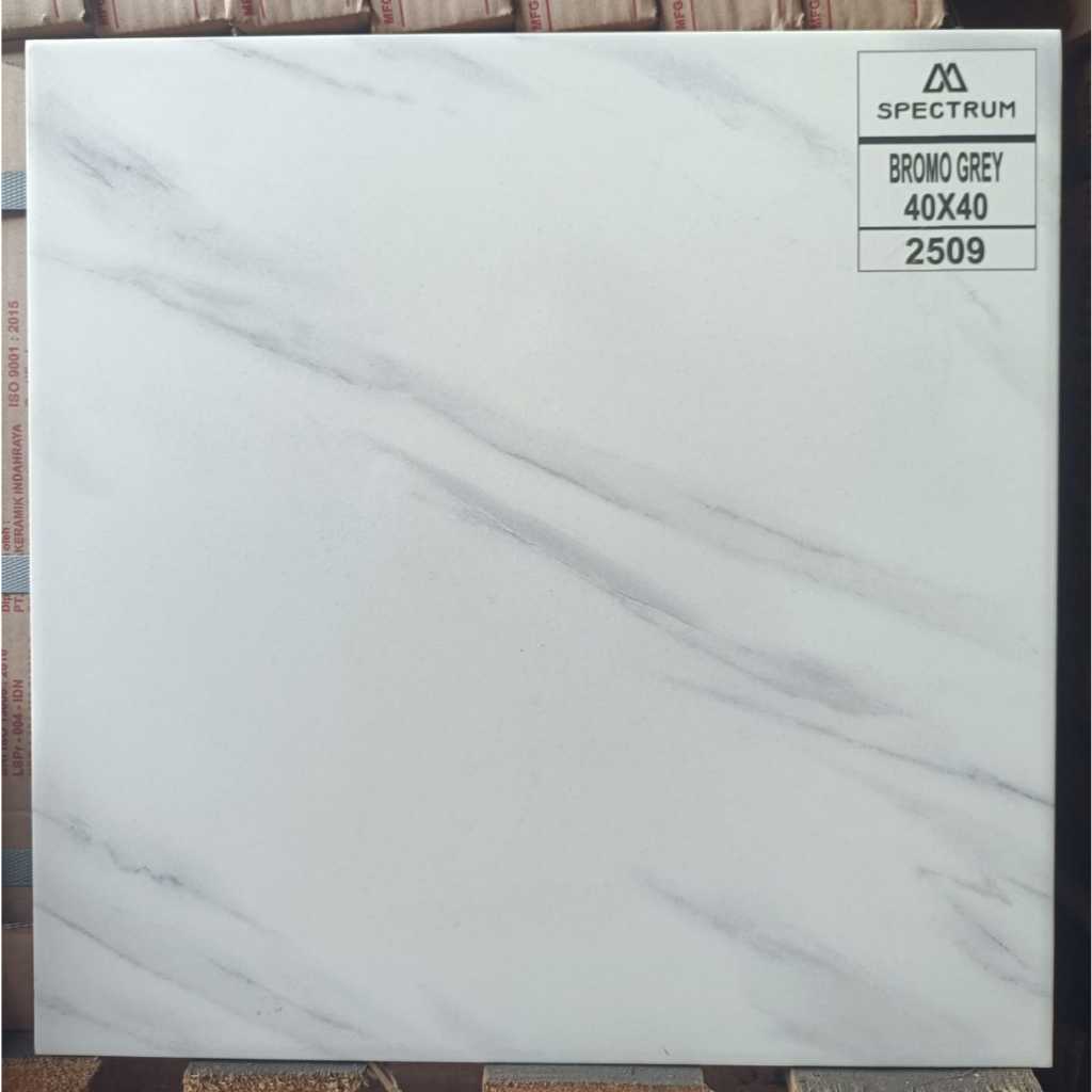Mulia Keramik / Keramik Lantai Bromo Grey 40X40