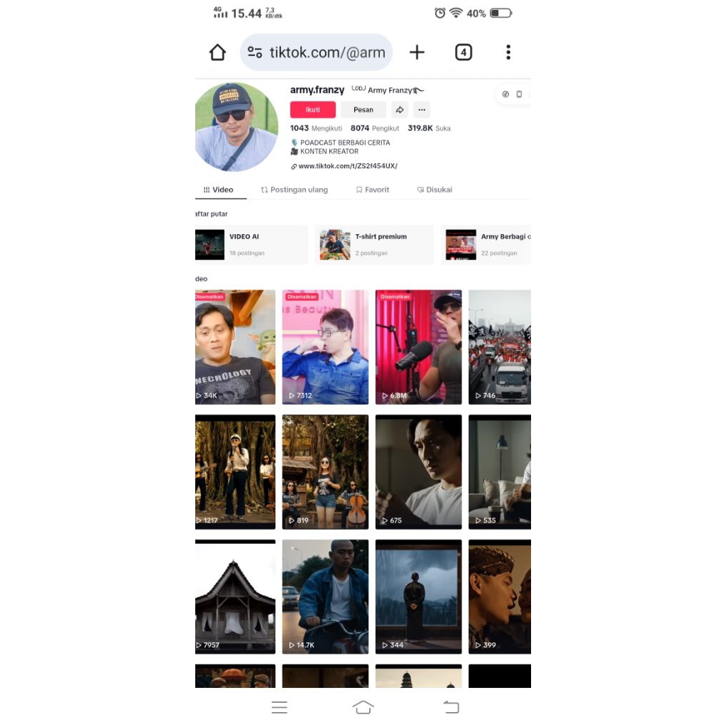 AKUN TIKTOK FOLLOWER  REAL