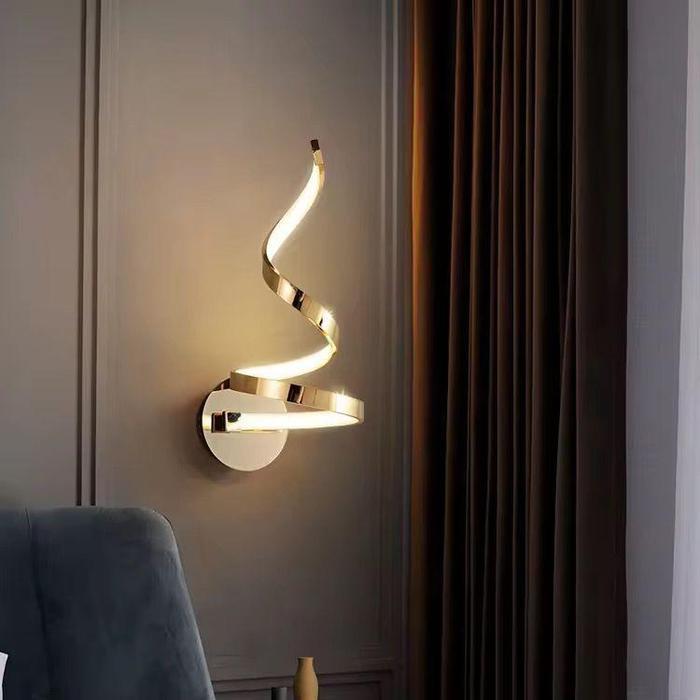 Lampu Dinding Kamar Tidur Aesthetic Model Tempel