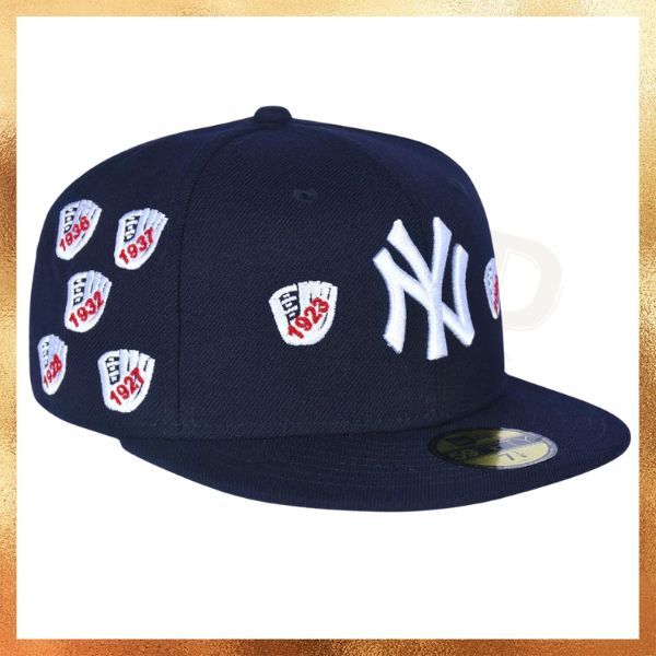 Topi New Era x Spike Lee NY Yankees Patch Collab 59FIFTY Original