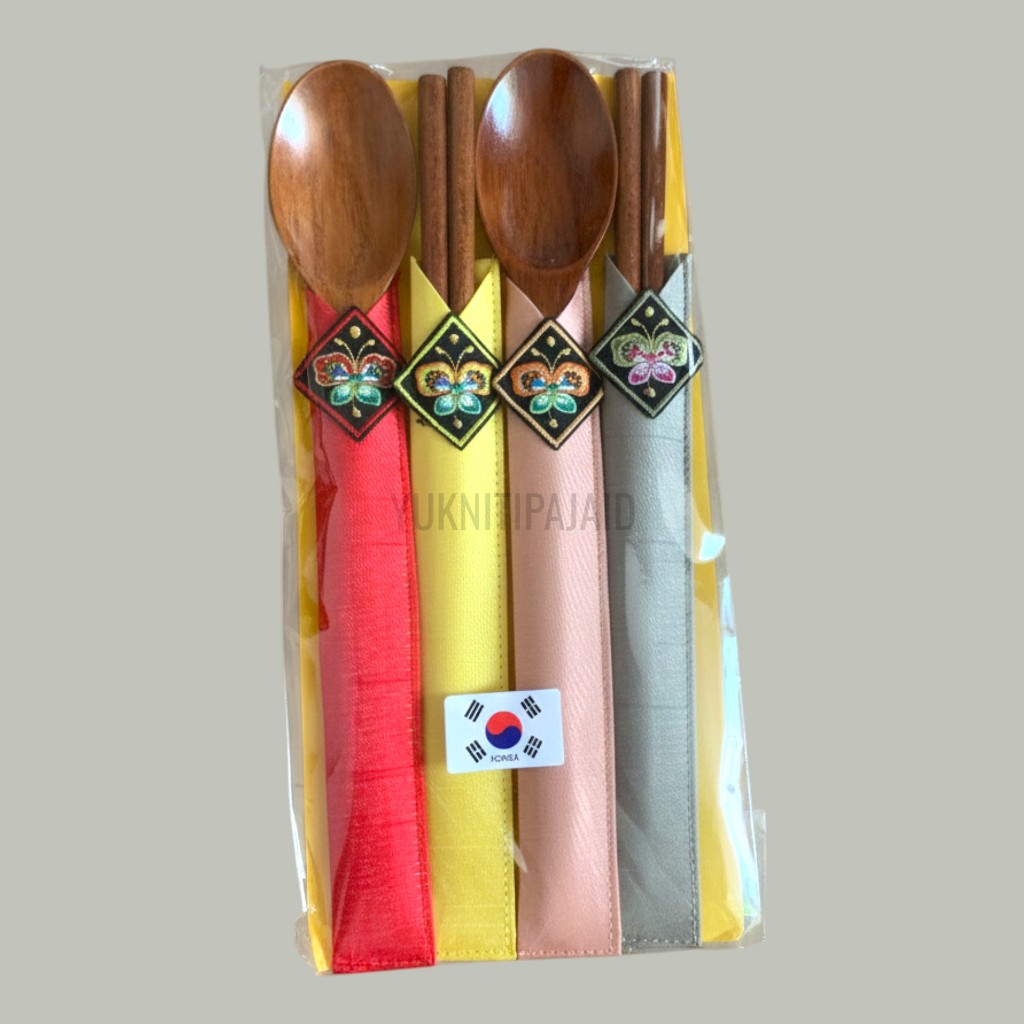 SENDOK SUMPIT KAYU KOREA ASLI