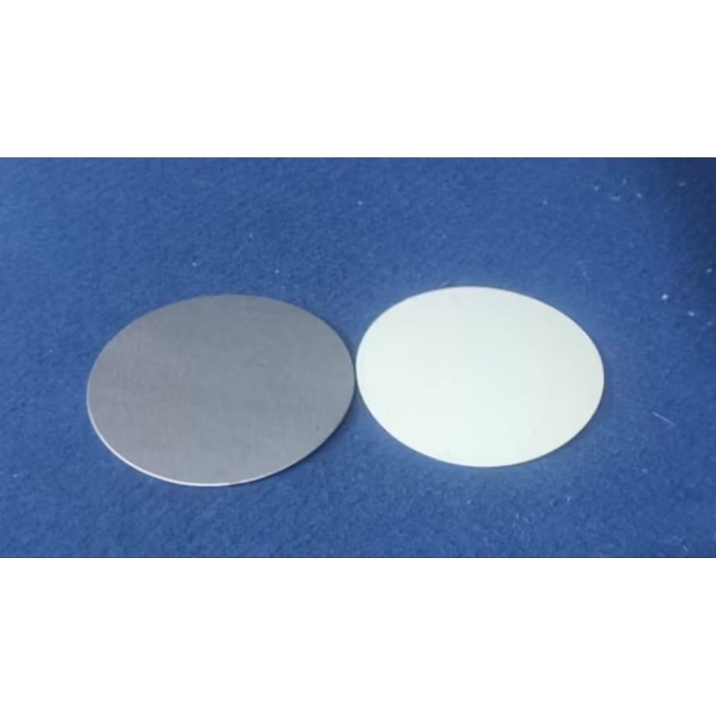 Seal Aluminium Toples Tabung PET 87 mm & 9 cm