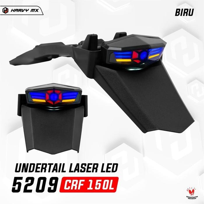 keh SPAKBOR CRF 150 BELAKANG LAMPU LED / UNDERTRAIL CRF 150 LAMPU LED / SAYAP CRF 150 BELAKANG