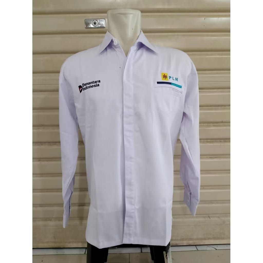 KEMEJA PLN DANANTARA INDONESIA/BAJU PLN BORDIR